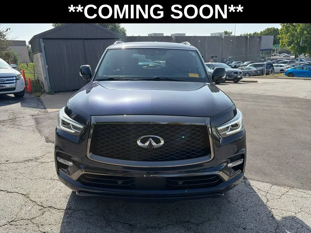 Used 2021 INFINITI QX80 PREMIUM SELECT 4WD with VIN JN8AZ2AE1M9268125 for sale in Kansas City