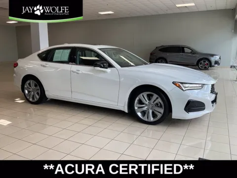 White 2022 Acura TLX w/Technology Package for sale in Overland Park, KS