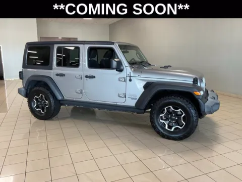 Silver 2019 Jeep Wrangler Unlimited Sport S for sale in Overland Park, KS
