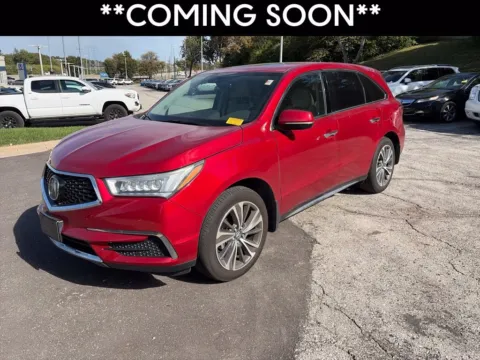 Red 2019 Acura MDX w/Technology Pkg for sale in Overland Park, KS