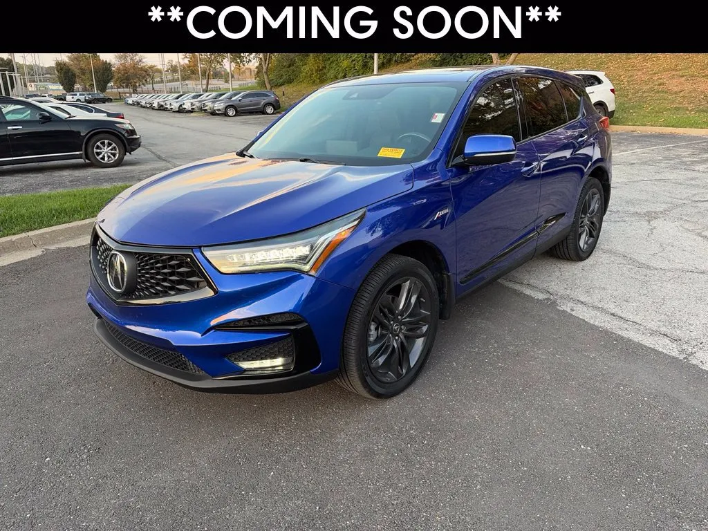Blue 2021 Acura RDX w/A-Spec Package for sale in Overland Park, KS