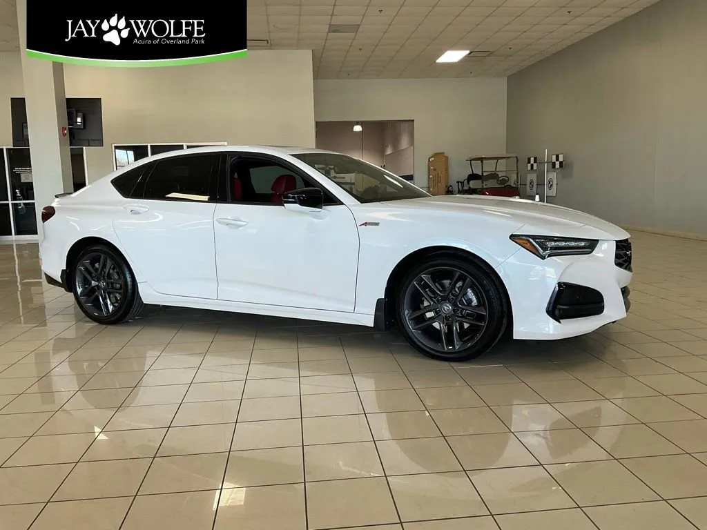 White 2025 Acura TLX w/A-Spec Package for sale in Overland Park, KS