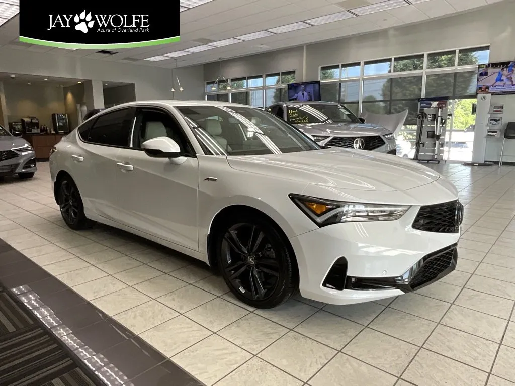 White 2025 Acura Integra w/A-Spec Technology Package for sale in Overland Park, KS