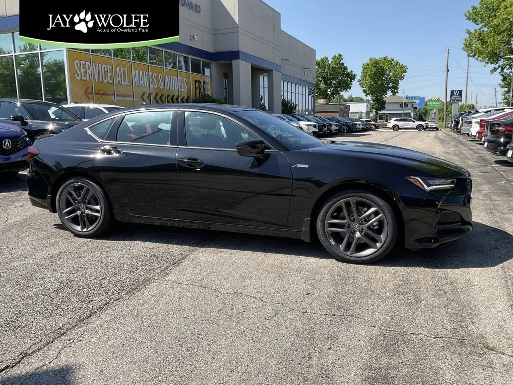 Black 2025 Acura TLX w/A-Spec Package for sale in Overland Park, KS