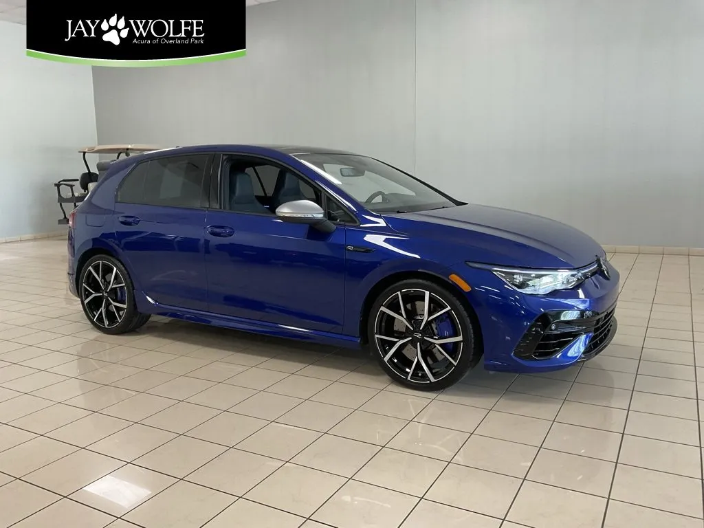 Blue 2024 Volkswagen Golf R 2.0T for sale in Overland Park, KS