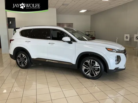 White 2020 Hyundai Santa Fe Limited for sale in Overland Park, KS