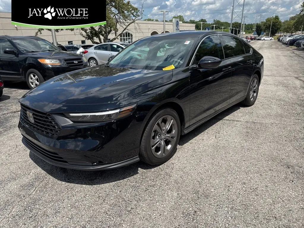 Black 2024 Honda Accord Sedan EX for sale in Overland Park, KS