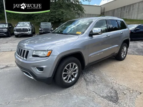 Silver 2015 Jeep Grand Cherokee Limited for sale in Overland Park, KS