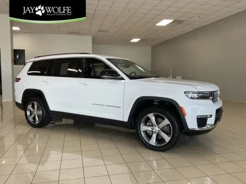White 2022 Jeep Grand Cherokee L Limited for sale in Overland Park, KS