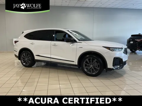 White 2025 Acura MDX w/A-Spec Package for sale in Overland Park, KS