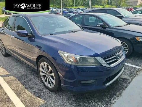 Black 2015 Honda Accord Sedan Sport for sale in Overland Park, KS