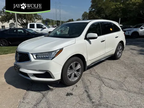 White 2020 Acura MDX 3.5L for sale in Overland Park, KS