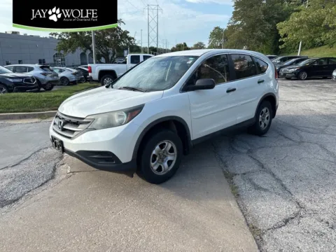 White 2013 Honda CR-V LX for sale in Overland Park, KS