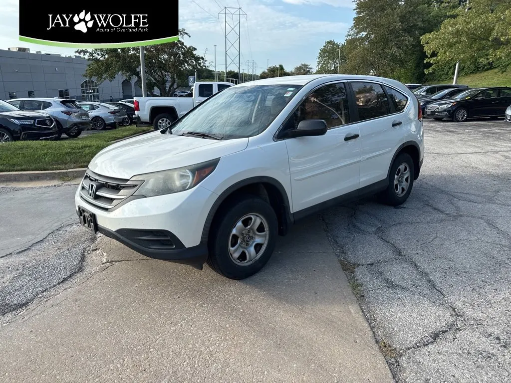 White 2013 Honda CR-V LX for sale in Overland Park, KS