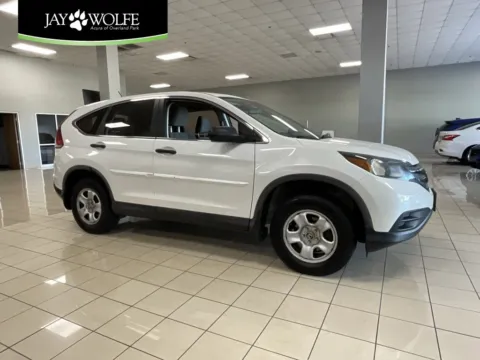 White 2013 Honda CR-V LX for sale in Overland Park, KS