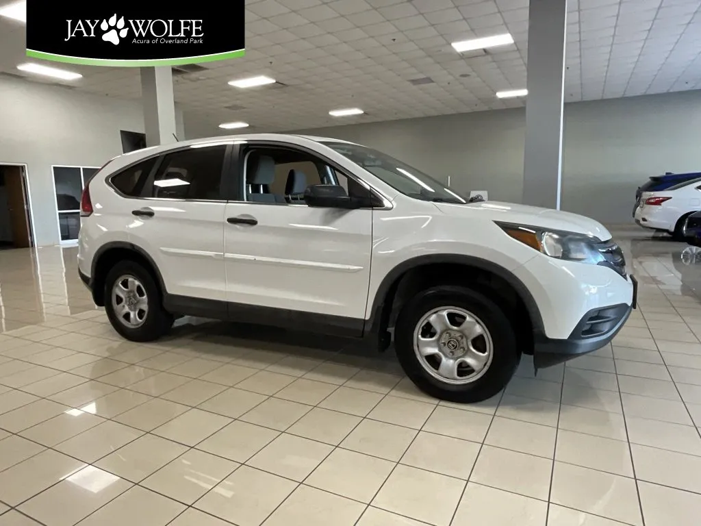 White 2013 Honda CR-V LX for sale in Overland Park, KS