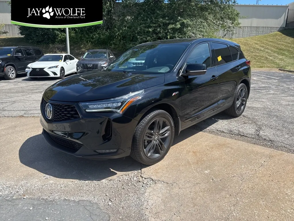 Black 2023 Acura RDX w/A-Spec Package for sale in Overland Park, KS