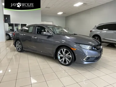 Gray 2019 Honda Civic Sedan Touring for sale in Overland Park, KS