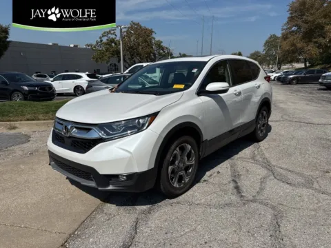 White 2019 Honda CR-V EX-L for sale in Overland Park, KS