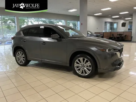 Gray 2022 Mazda CX-5 2.5 Turbo Signature for sale in Overland Park, KS