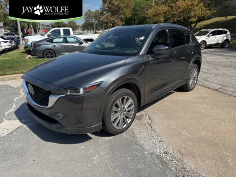 Gray 2022 Mazda CX-5 2.5 Turbo Signature for sale in Overland Park, KS