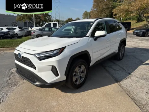 Black 2024 Toyota RAV4 Hybrid LE for sale in Overland Park, KS