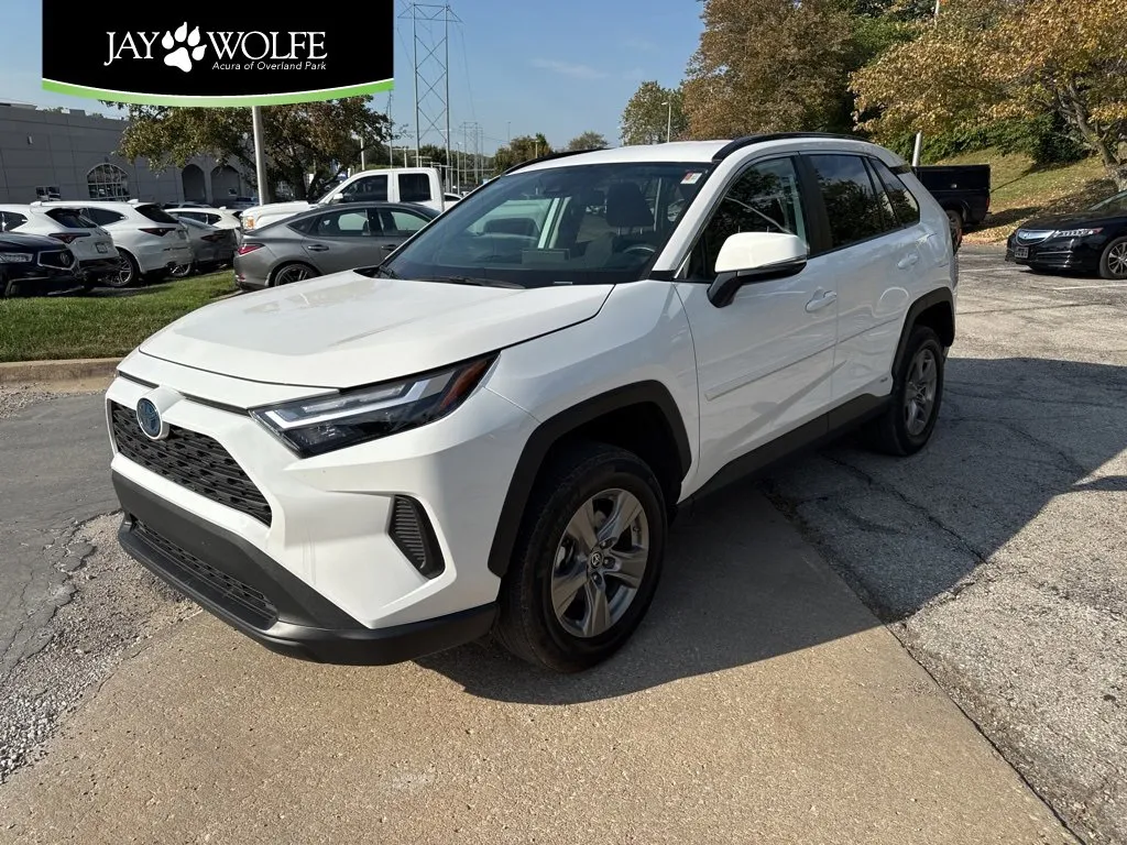 Black 2024 Toyota RAV4 Hybrid LE for sale in Overland Park, KS