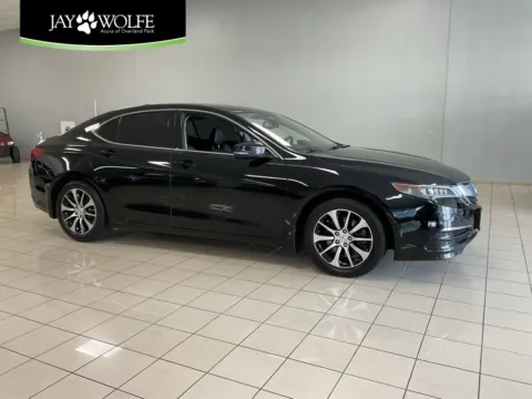 Black 2015 Acura TLX for sale in Overland Park, KS