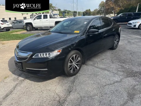 Black 2015 Acura TLX for sale in Overland Park, KS