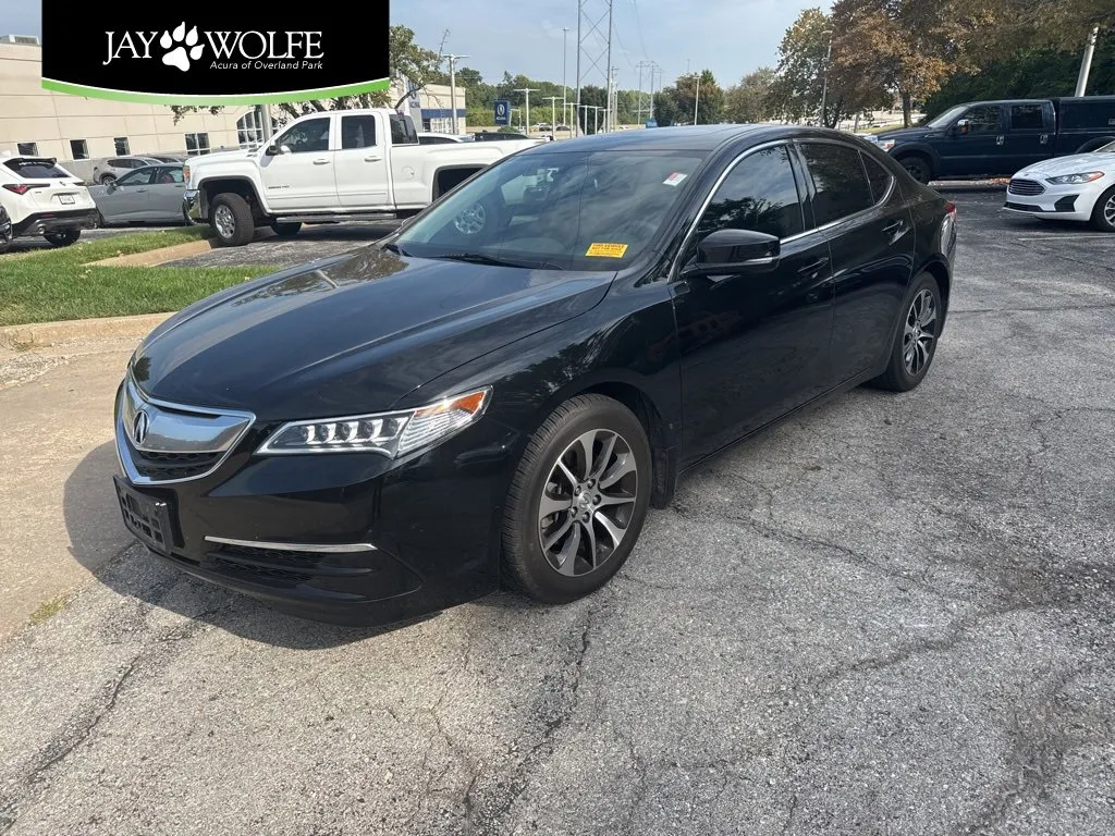 Black 2015 Acura TLX for sale in Overland Park, KS