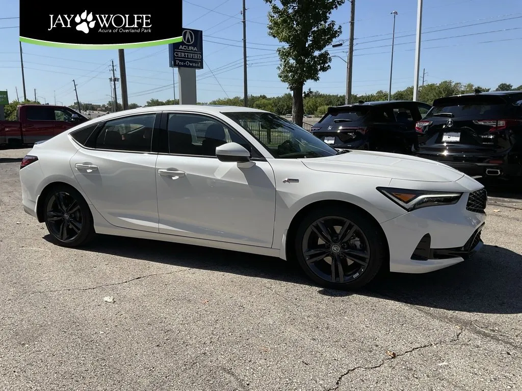 White 2025 Acura Integra w/A-Spec Package for sale in Overland Park, KS