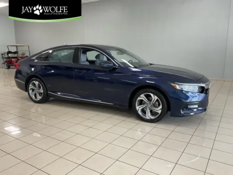 Black 2018 Honda Accord Sedan EX-L 1.5T for sale in Overland Park, KS