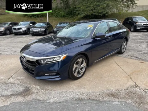 Black 2018 Honda Accord Sedan EX-L 1.5T for sale in Overland Park, KS