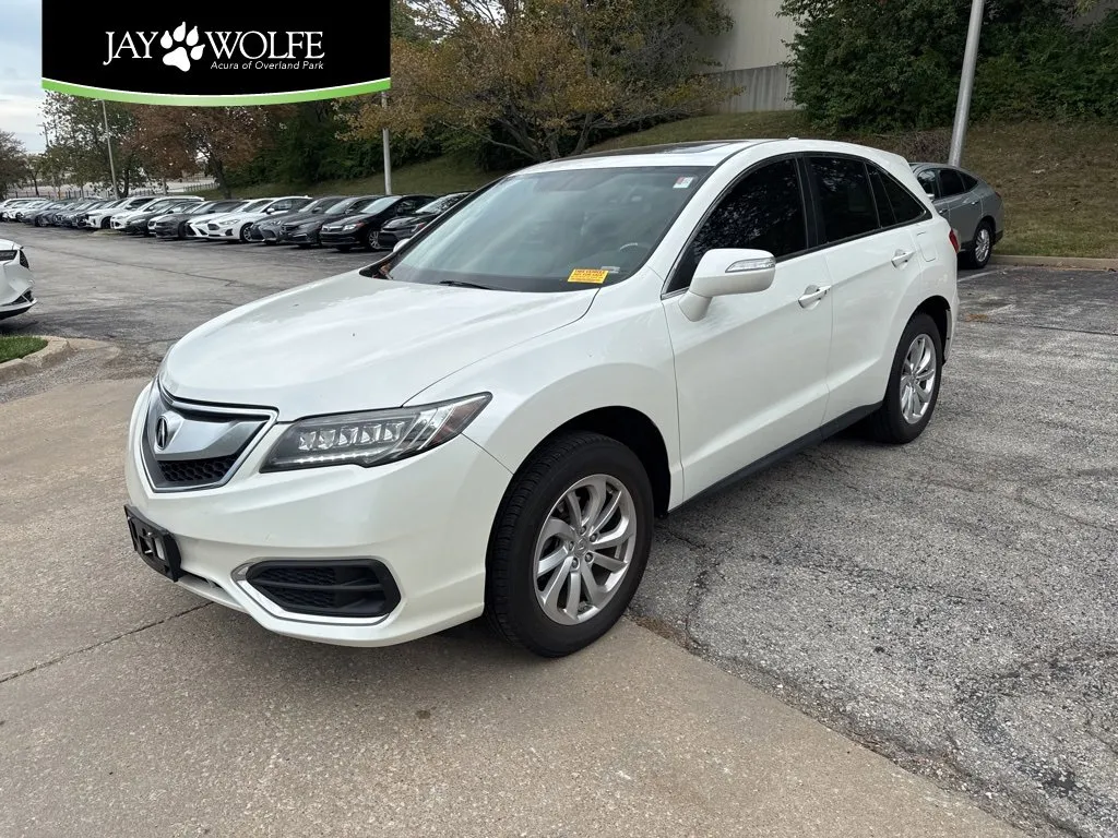 White 2017 Acura RDX w/Technology Pkg for sale in Overland Park, KS