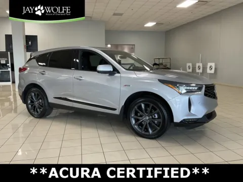 Silver 2025 Acura RDX w/A-Spec Package for sale in Overland Park, KS