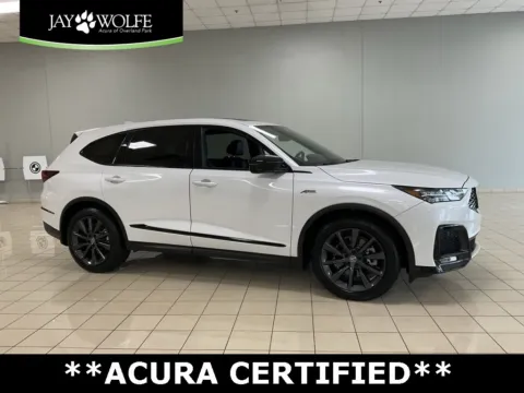 White 2025 Acura MDX w/A-Spec Package for sale in Overland Park, KS