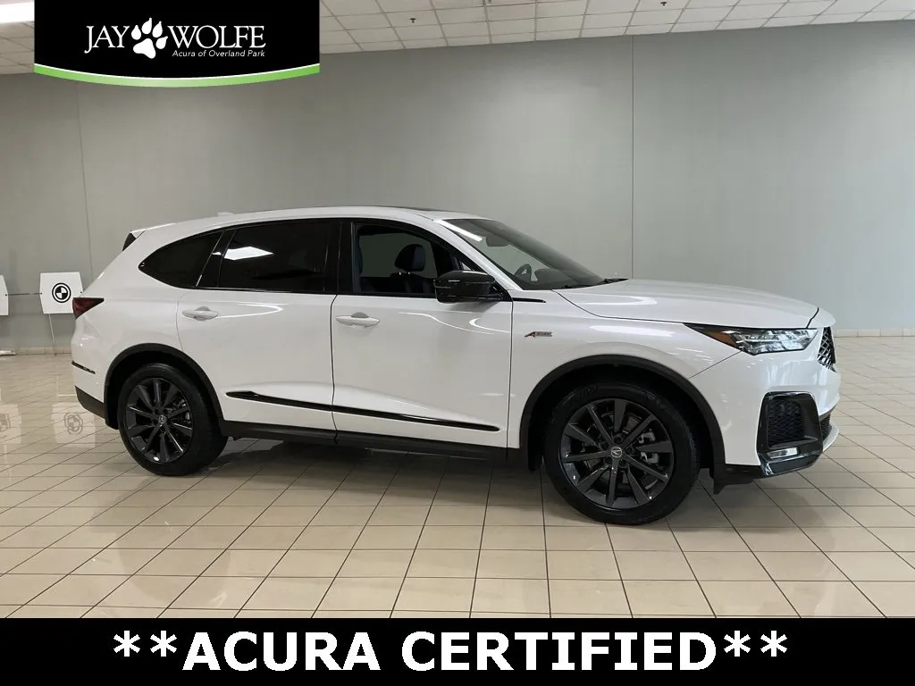 Used 2025 Acura MDX A-Spec Package with VIN 5J8YE1H09SL028011 for sale in Kansas City