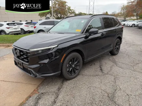 Black 2025 Honda CR-V Hybrid Sport for sale in Overland Park, KS