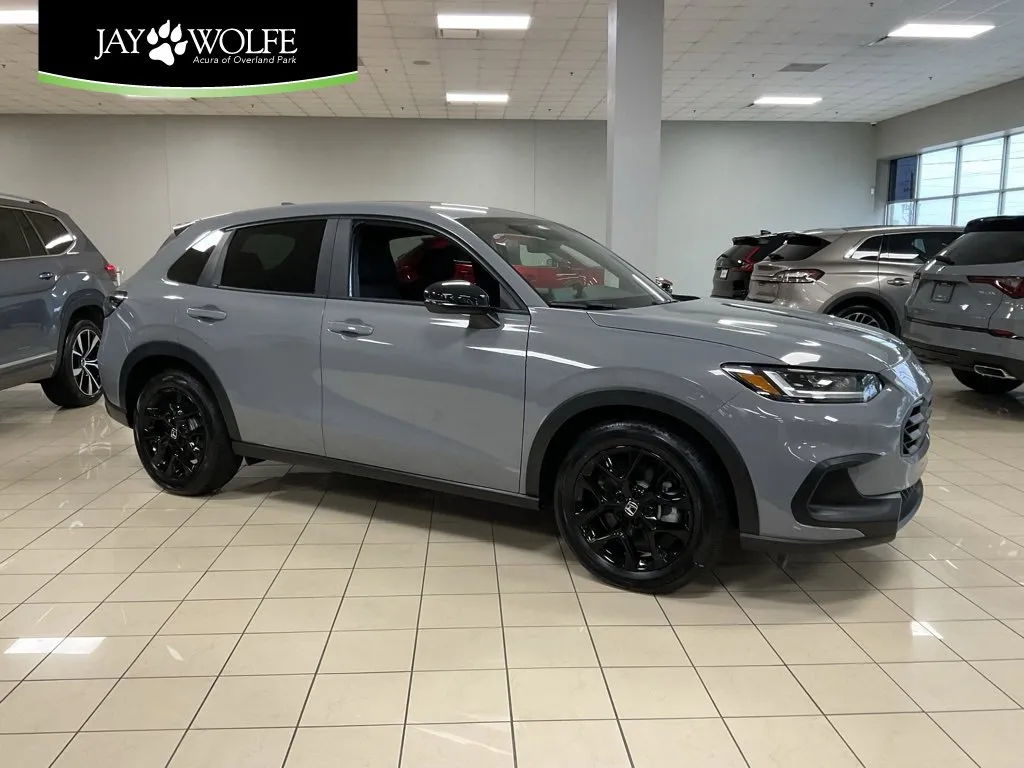 Used 2024 Honda HR-V Sport with VIN 3CZRZ2H54RM748344 for sale in Kansas City