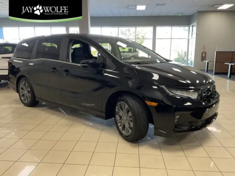 Black 2025 Honda Odyssey Touring for sale in Overland Park, KS