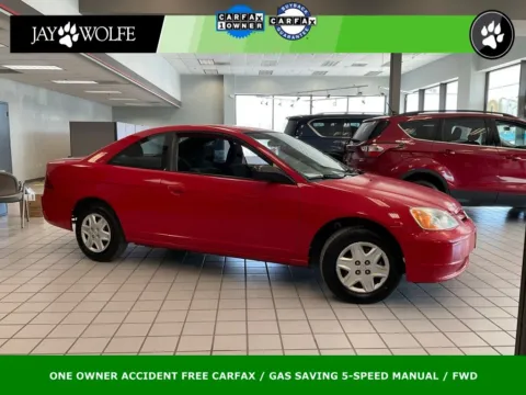 Red 2003 Honda Civic LX for sale in Kansas City, MO