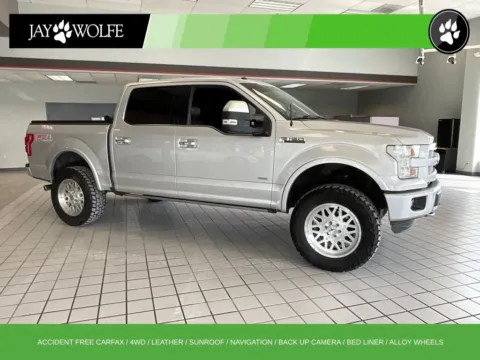 Silver 2016 Ford F-150 Platinum for sale in Kansas City, MO