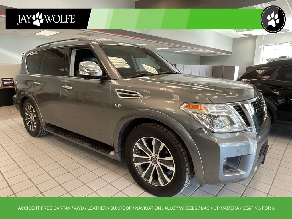 Gray 2020 Nissan Armada SL for sale in Kansas City, MO