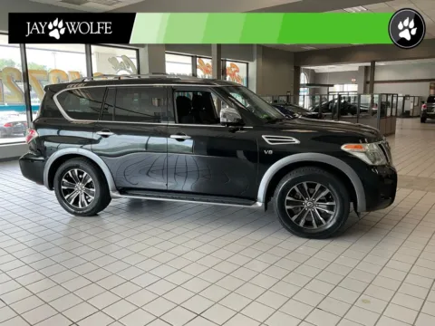 Black 2017 Nissan Armada Platinum for sale in Kansas City, MO