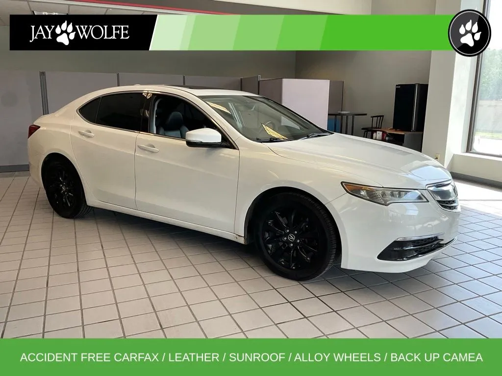 White 2015 Acura TLX Tech for sale in Kansas City, MO
