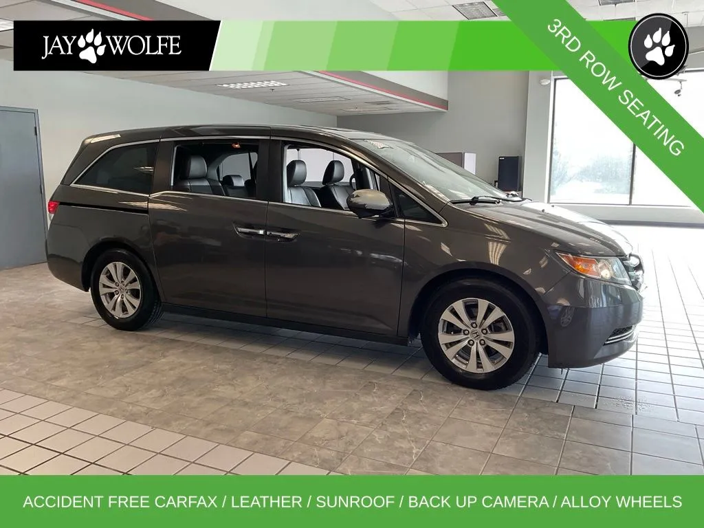 Gray 2014 Honda Odyssey EX-L for sale in Kansas City, MO