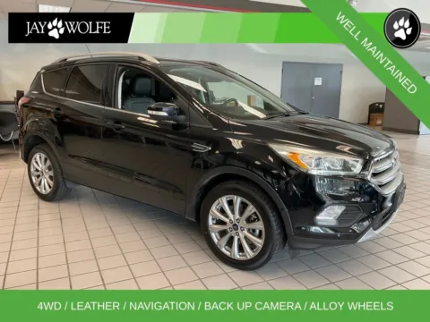 Black 2018 Ford Escape Titanium for sale in Kansas City, MO