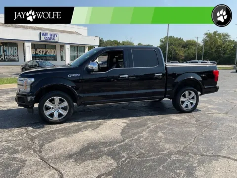 Another view of 2018 Ford F-150 Platinum for sale in Kansas City, MO at Jay Wolfe Auto Outlet