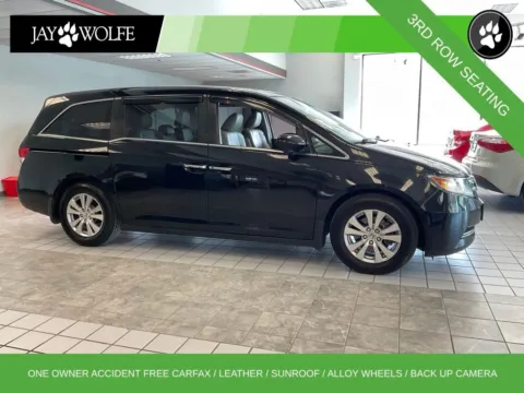 Black 2016 Honda Odyssey EX-L for sale in Kansas City, MO