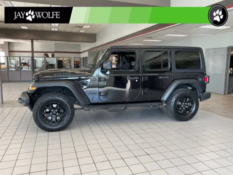 Another view of 2020 Jeep Wrangler Unlimited Sport for sale in Kansas City, MO at Jay Wolfe Auto Outlet